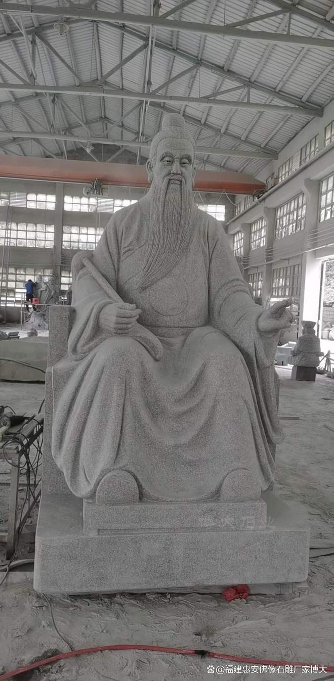 innianhui金年会石雕名流雕塑：凝固的传奇永久的艺术(图5)