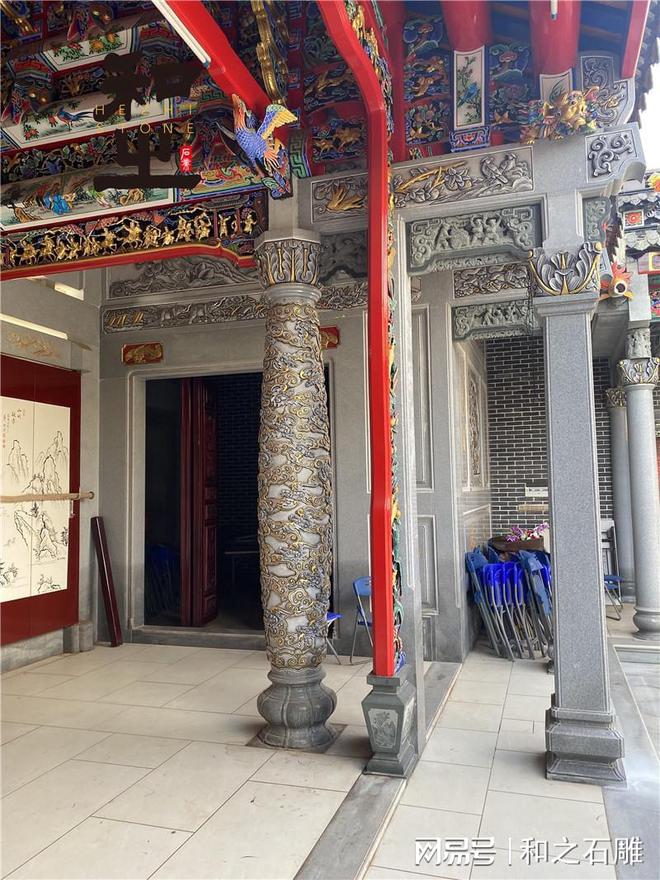 石雕工艺品寺庙祠堂石雕浮雕的各类雕琢(图2)