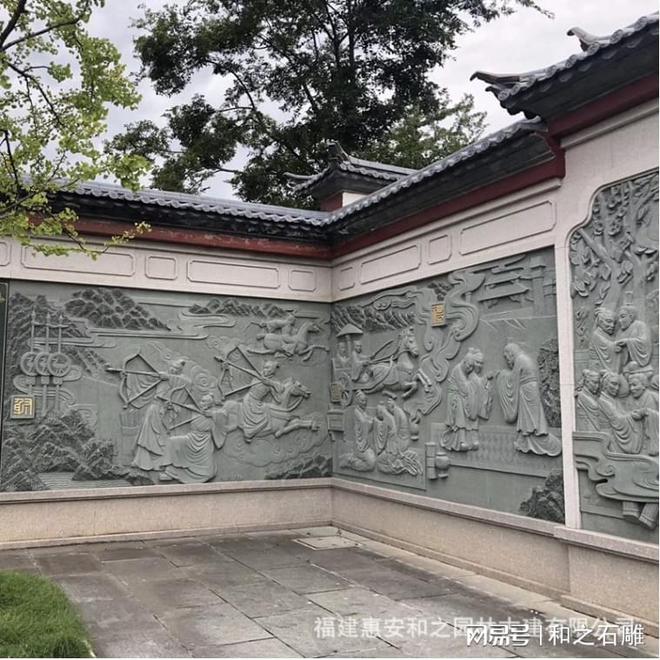 石雕工艺品寺庙祠堂石雕浮雕的各类雕琢(图3)