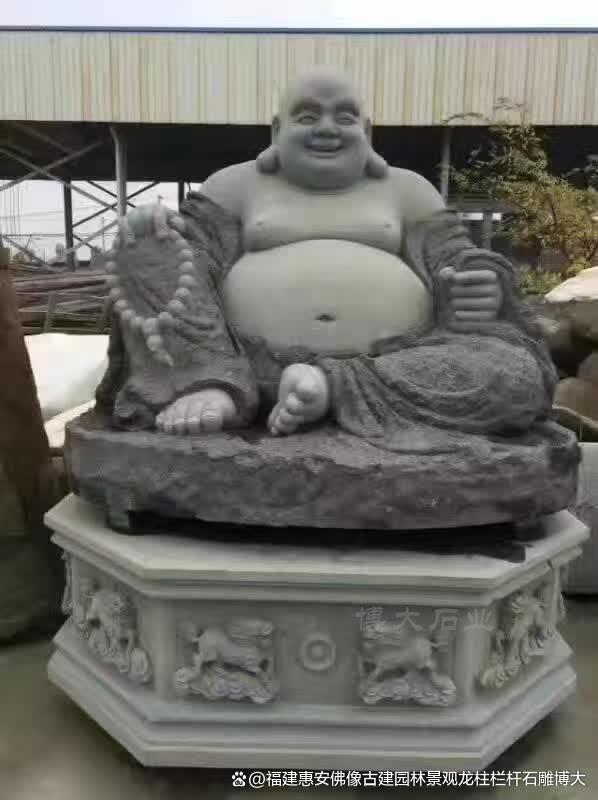 innianhui金年会石雕弥勒佛(图5)